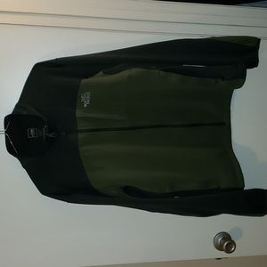 Large Green North Face Jacket